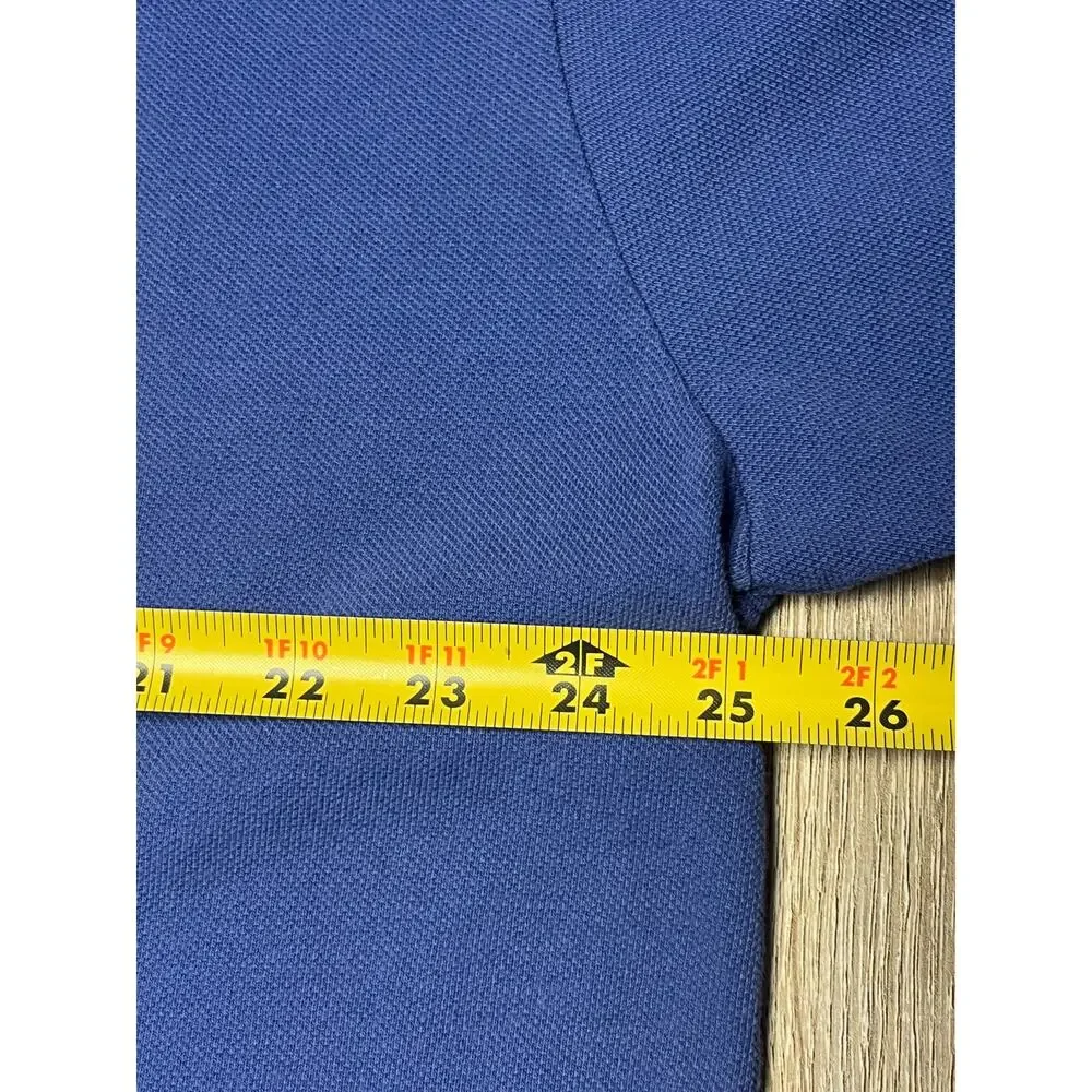 Ralph Lauren Shirt Polo Y2K 2000s Pony Sz XL (18-20) Mens Blue